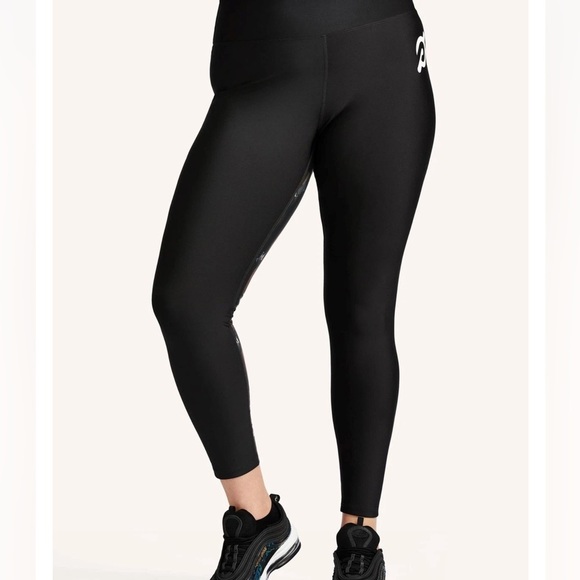 Peloton Show Up Floral Legging Black Size Large - Picture 4 of 8